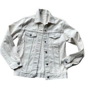 Off-white/cream Denim Jacket